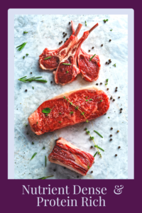 Red meat sources include beef, lamb, goat, pig and even things like venison, kangaroo, etc. All are rich in nutrients, but the flavour adds a bit of variety to your weekly meals. 