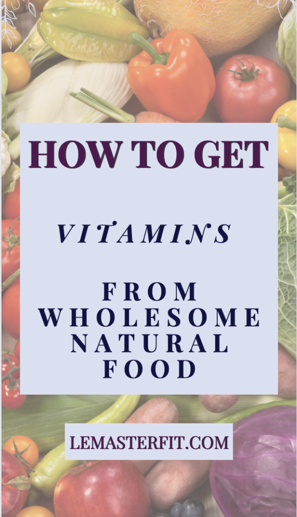 click the link to download the guide for vitamins and where to find them in your food