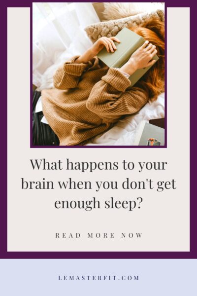 Your brain needs you to sleep to maintain good and healthy function.