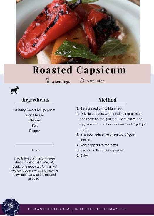 Roasted Bell Pepper Recipe 