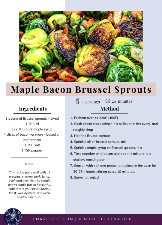 Brussel Sprouts recipe 