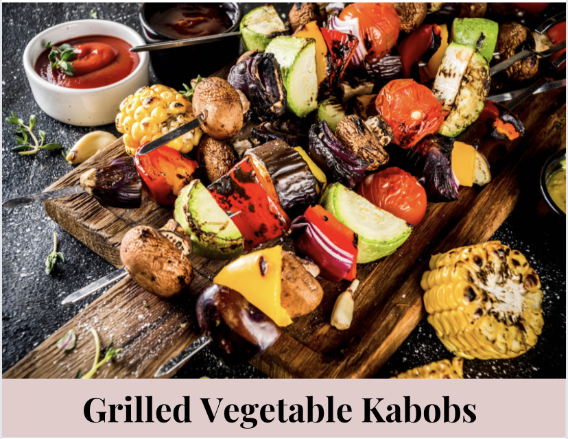 Side dish recipes: grilled vegetable kabob